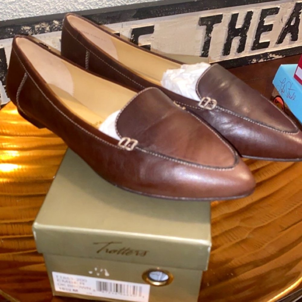 Trotters Dark Brown Size 10.5